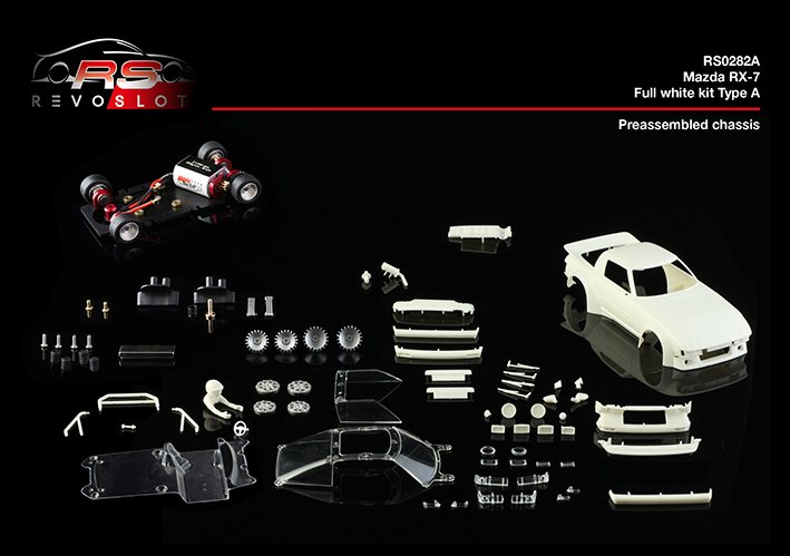 RS0282A Mazda RX-7 white kit